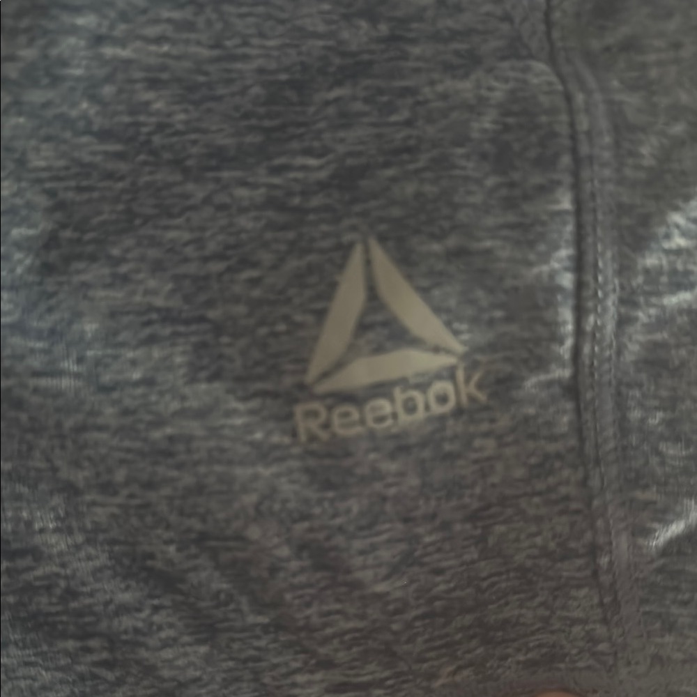 Reebok Black Athletic Shorts Lightweight Elastic Waist - Picture 3 of 3